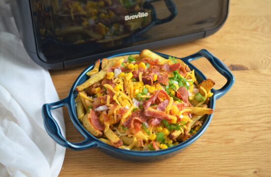 Rețetă Loaded French Fries la Airfryer Breville by Teo's Kitchen