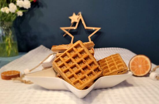 Rețetă gofre aromate cu gust de turtă dulce la aparatul de gofre DuraCeramic Breville by Prințesa Urbană