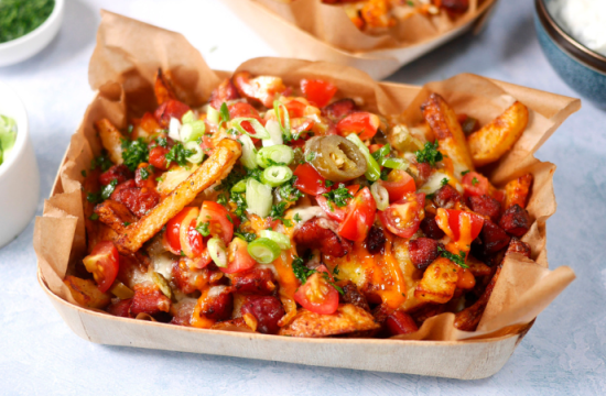 Rețetă Loaded French Fries la airfryer Breville