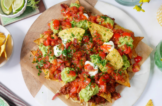 Rețetă Cheeseburger Nachos la airfryer Breville