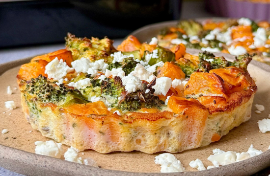 Rețetă Mini Frittata cu broccoli și cartof dulce la airfryer Halo Air, XL, Breville by Liana Mincioaga