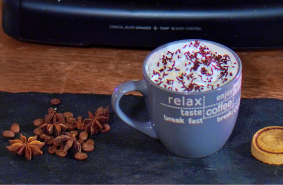 Rețetă Almond Cappuccino Vienez la Espressorul Manual Breville Barista Max Plus by Adrian Cărădeanu