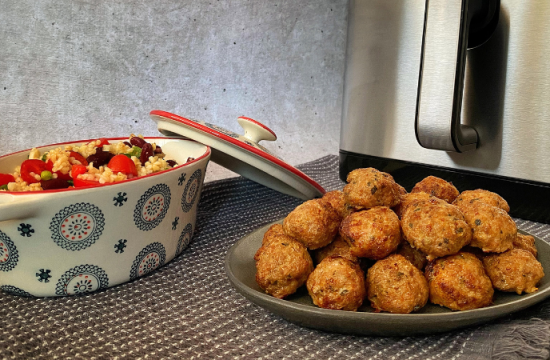 Rețetă chifteluțe delicioase la airfryer Halo Air, XL, Breville by Flavia Hirișcău
