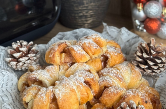 Rețetă mere în foietaj la airfryer Breville de 10L by Alexandra Banu