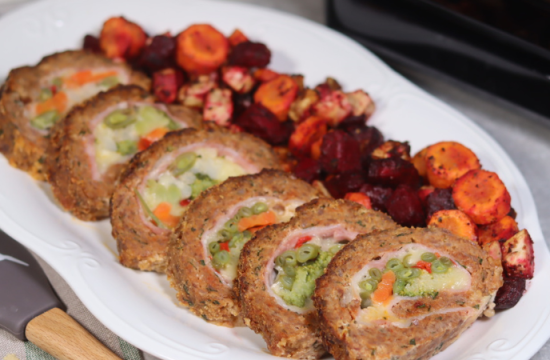 Rețetă ruladă de porc cu legume la airfryer Breville Halo Flexi by Teo's Kitchen