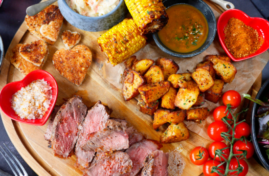 Rețetă friptură atricot de vită cu sos Cajun la airfryer Breville Halo Flexi