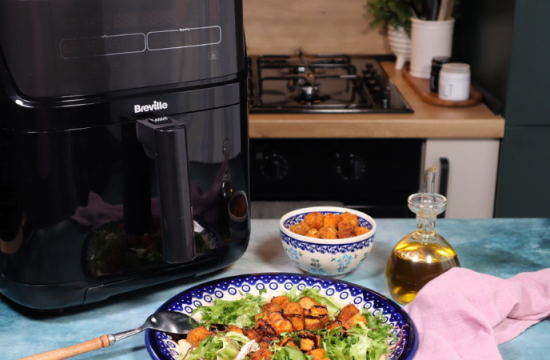 Rețetă tofu crocant la airfryer Breville Halo Steam by Teo's Kitchen
