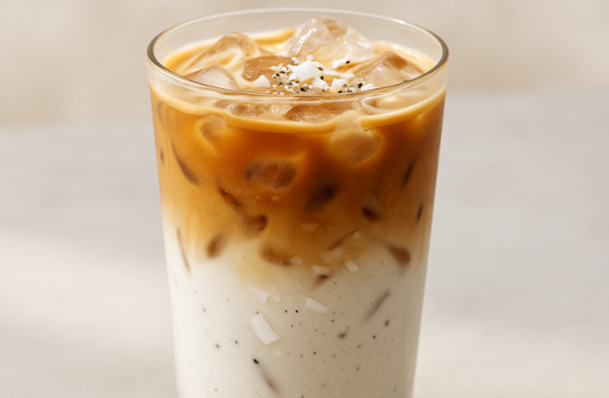 Rețetă Coconut Vanilla Iced Coffee la espressor Barista Signature