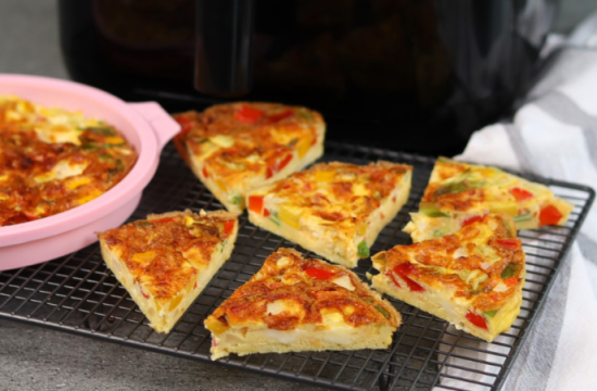 Frittata cu legume la airfryer