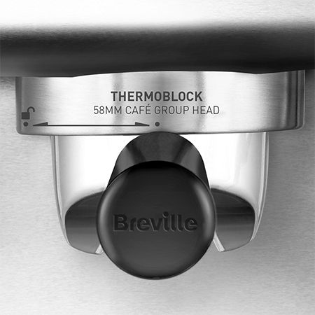 Control optim al temperaturii Espressor Manual Barista Mini Breville 