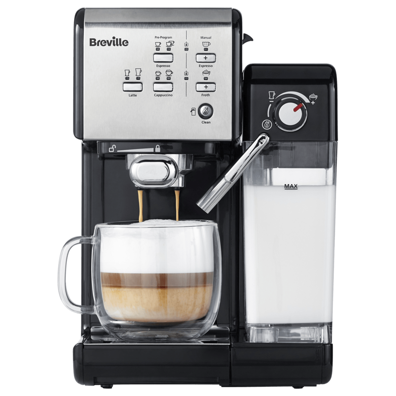 Espressor semi-automat Prima Latte II Argintiu