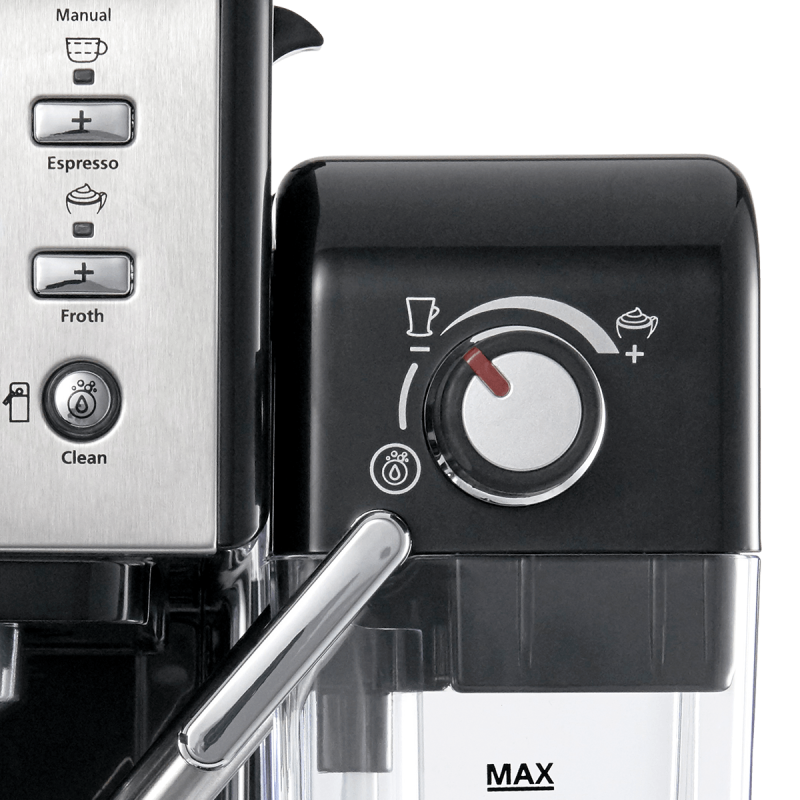 Espressor semi-automat Prima Latte II Argintiu