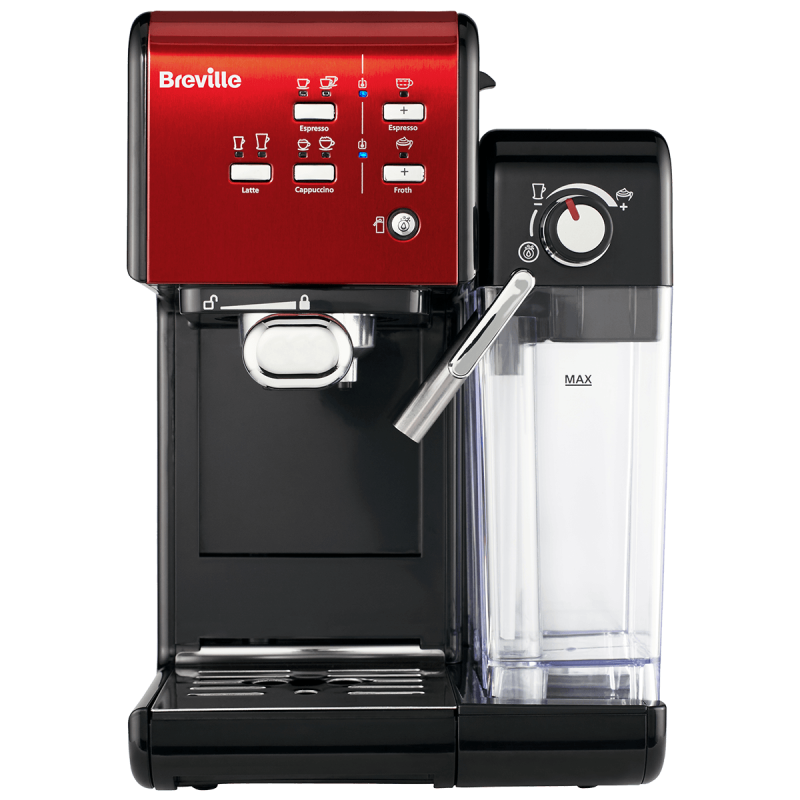 Espressor semi-automat Prima Latte II Roșu
