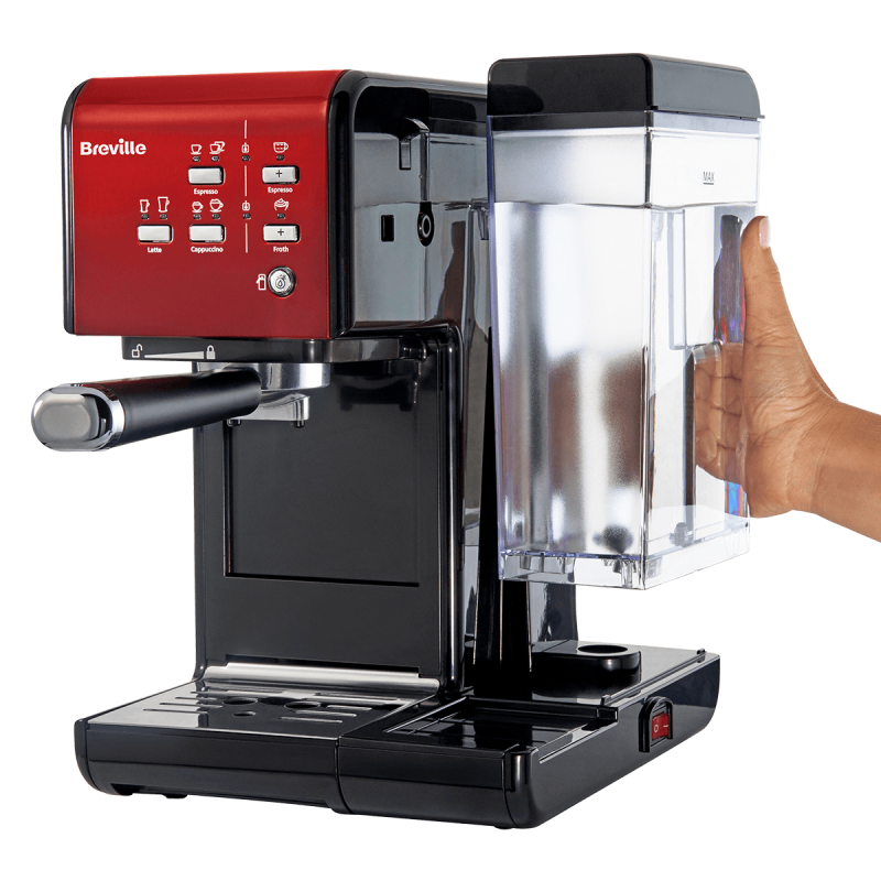 Espressor semi-automat Prima Latte II Roșu