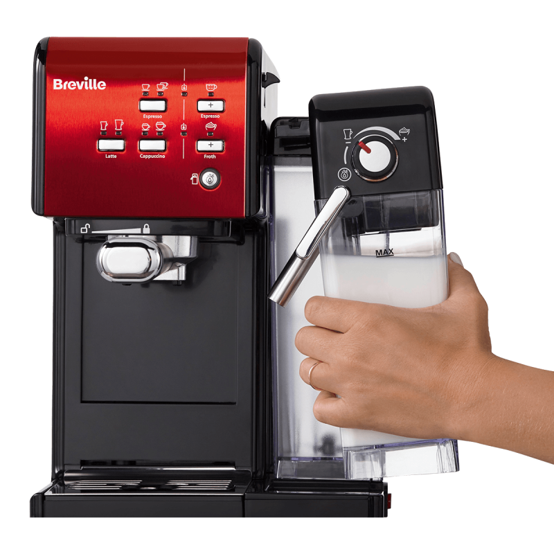 Espressor semi-automat Prima Latte II Roșu