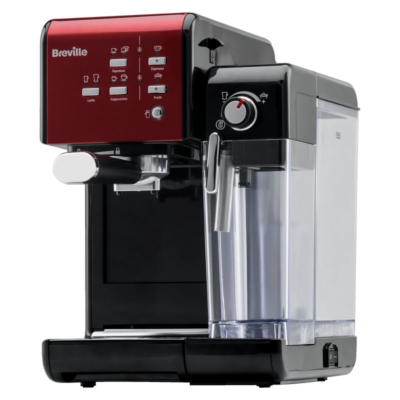 Espressor semi-automat Prima Latte II Roșu