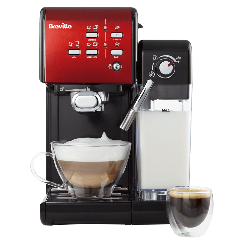 Espressor semi-automat Prima Latte II Roșu