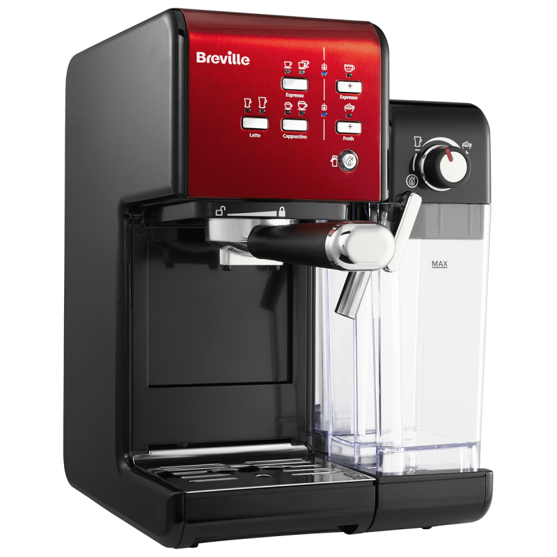 Espressor semi-automat Prima Latte II Roșu