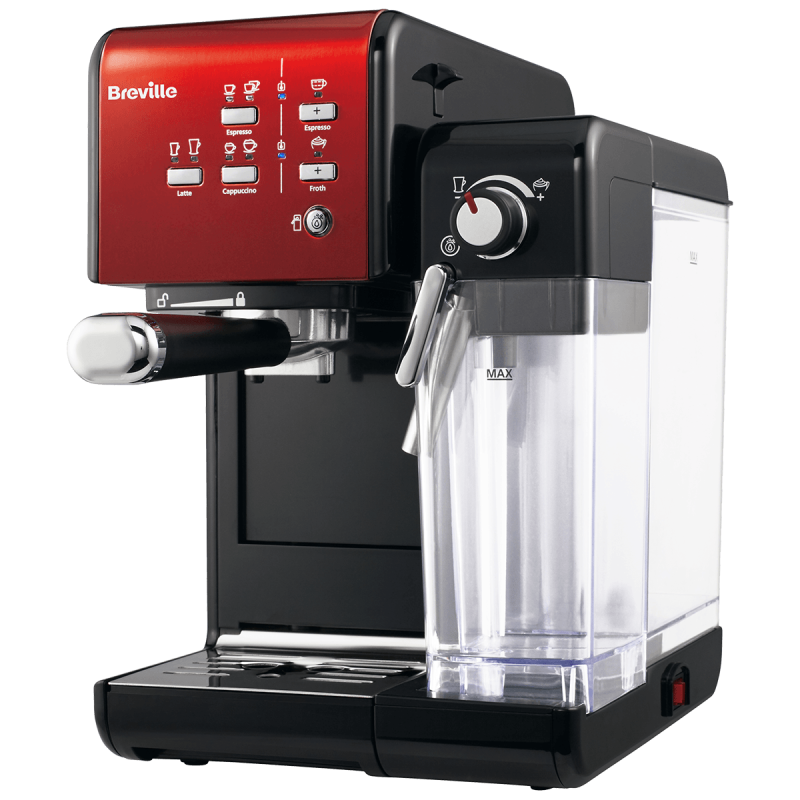 Espressor semi-automat Prima Latte II Roșu