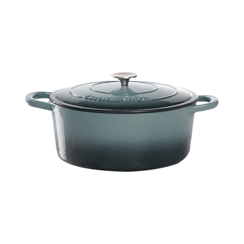Vas de fontă emailată, 6.6L, oval înalt, gri