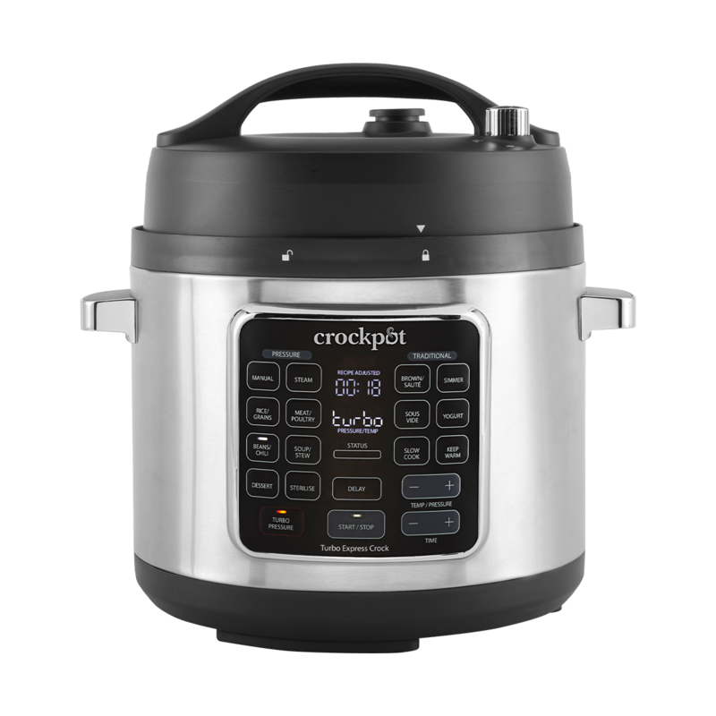 Multicooker Turbo Express cu gătire sub presiune
