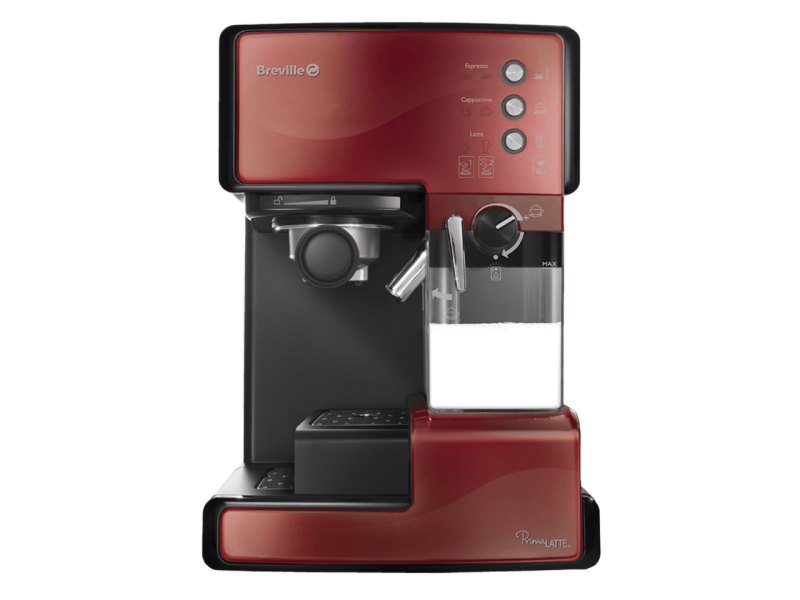 Espressor semi-automat Prima Latte Roșu