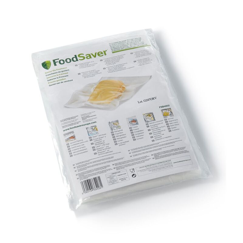 Pachet 48 pungi pentru vidat alimente 20.3 cm x 29.2 cm
