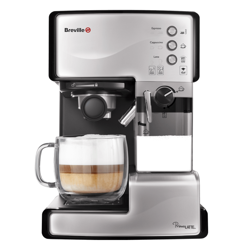 Espressor semi-automat Prima Latte Argintiu