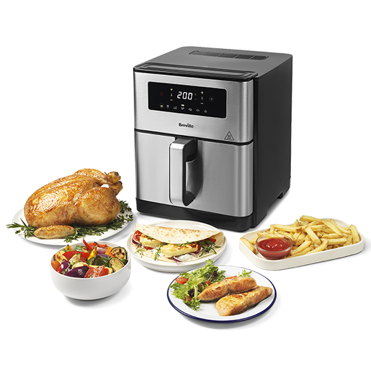 Airfryer, friteuză cu aer cald, Halo Air, XL, Digital, 9L