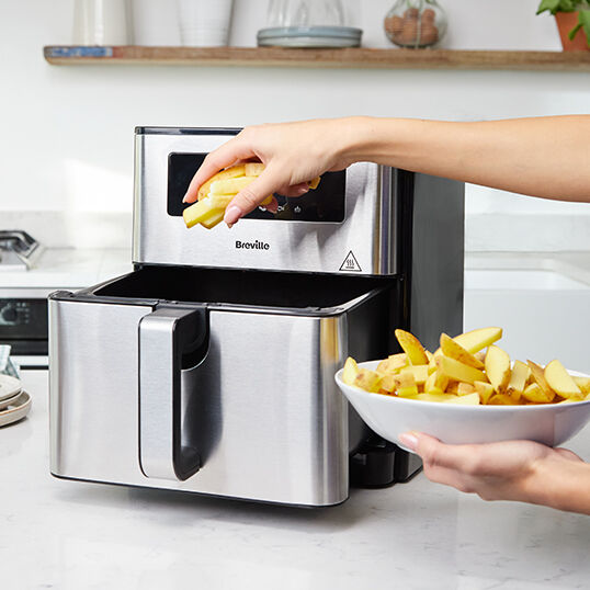 Airfryer, friteuză cu aer cald, Halo Air, XL, Digital, 9L