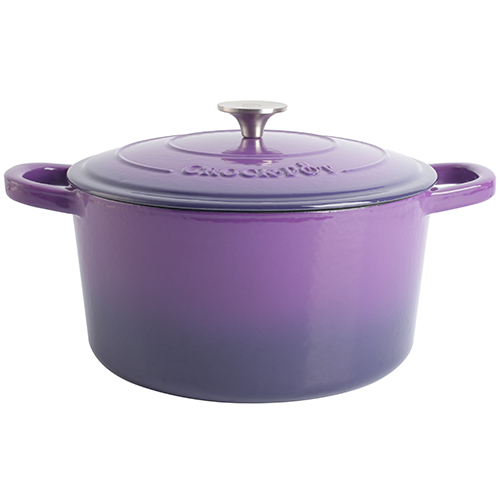 Vas de fontă emailată, 6.6L, rotund înalt, lavandă