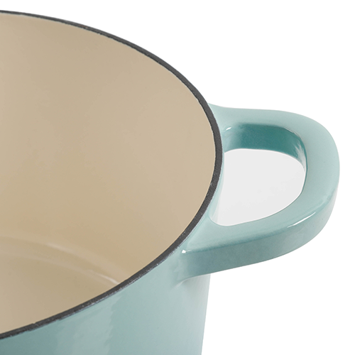 Vas de fontă emailată, 4.7L, rotund înalt, bleu