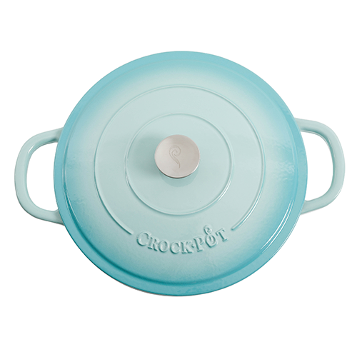Vas de fontă emailată, 4.7L, rotund înalt, bleu