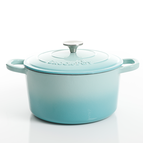 Vas de fontă emailată, 4.7L, rotund înalt, bleu