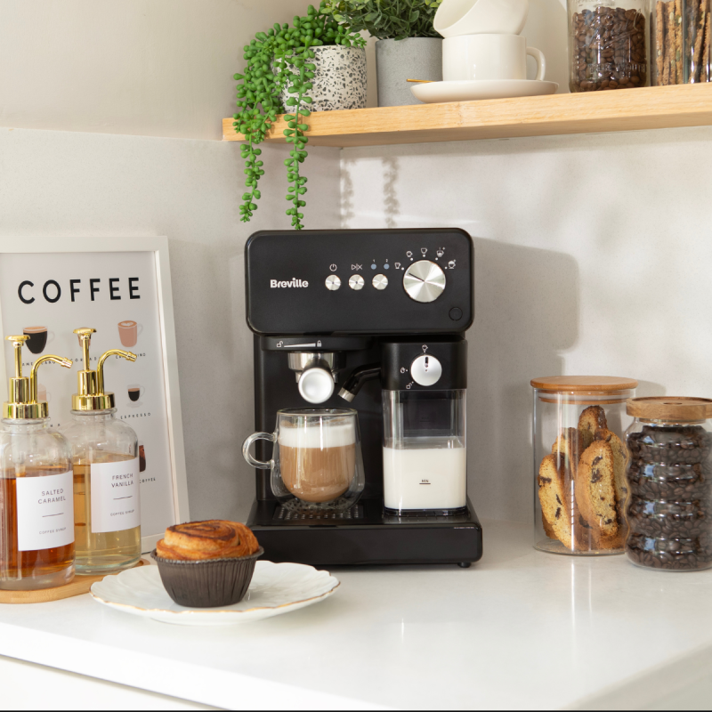 Espressor semi-automat Prima Latte Black 2025