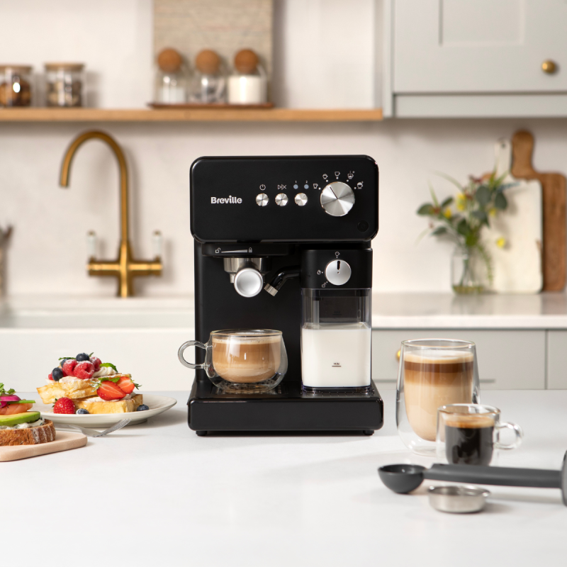 Espressor semi-automat Prima Latte Black 2025