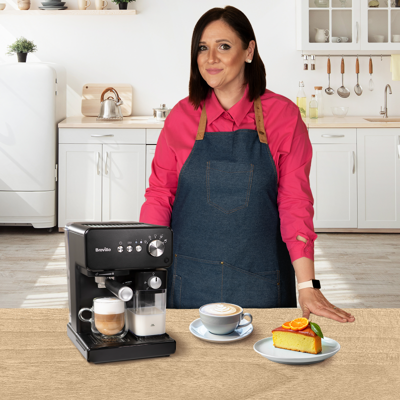 Espressor semi-automat Prima Latte Black 2025