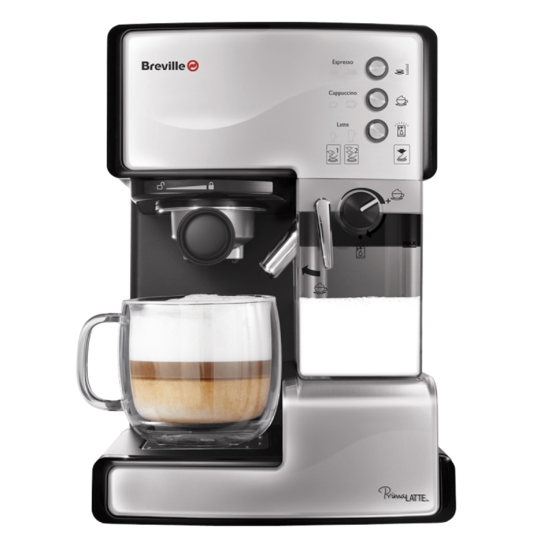 Espressor semi-automat Prima Latte Argintiu