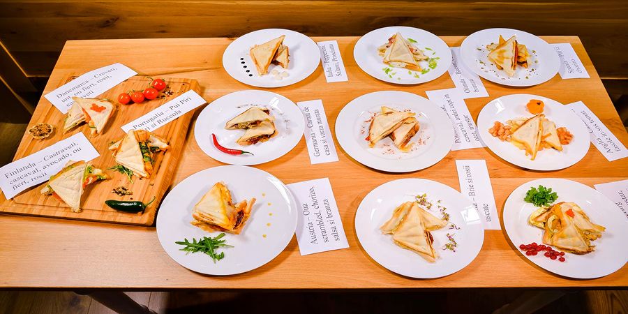 Reteta turul Europei cu Sandwich-Maker DuraCeramic Deep Fill - 12 retete traditionale