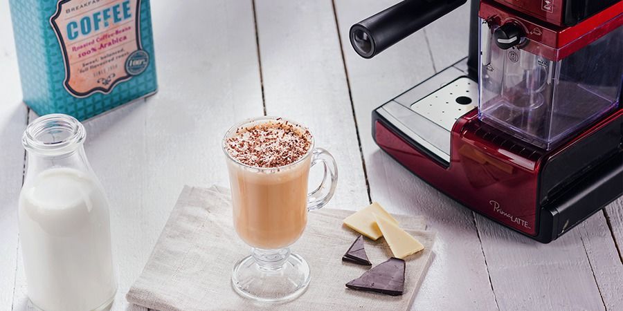 Rețetă caffe latte cu ciocolată
