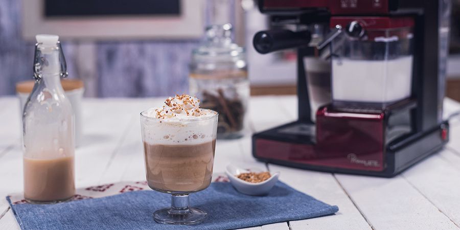 Rețetă Caffe Latte cu cremă de whiskey