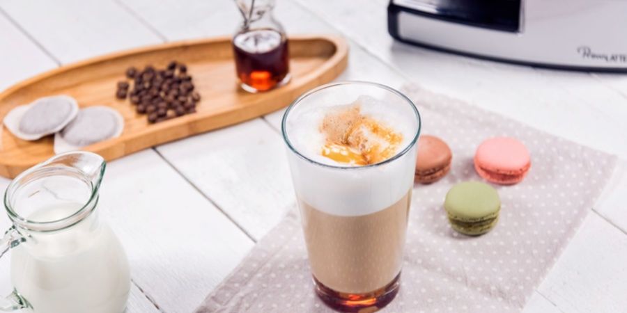 Rețetă caramel summer macchiato