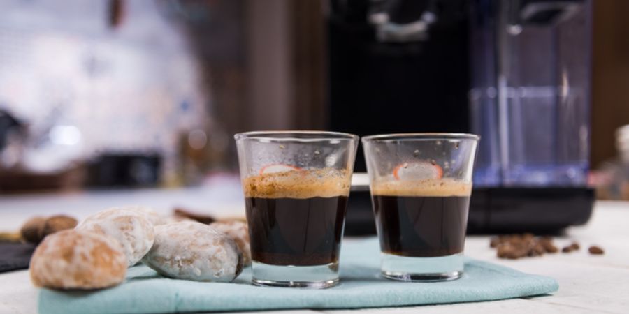 Rețetă 2 espresso cu aromă de turtă dulce