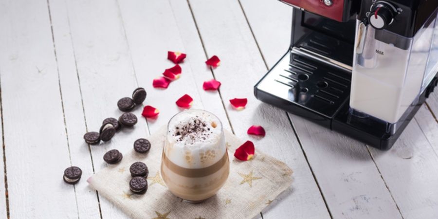 Rețetă Caffe Latte cu sos caramel