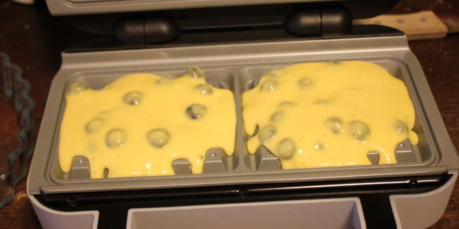 Rețetă Vafe cu iaurt, afine și lămâie verde la Waffle Maker DuraCeramic Breville by Lauras Sweets