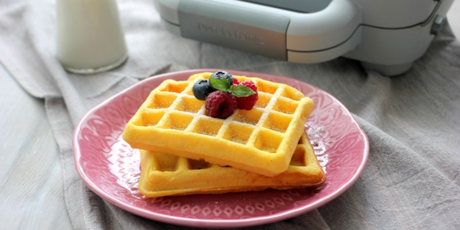 Reteta Gofre Belgiene la Waffle Makerul DuraCeramic by Lauras Sweets