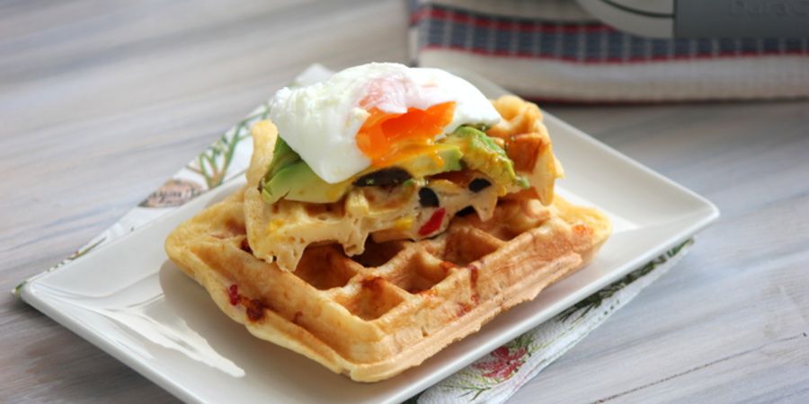 Reteta Vafe aperitiv pentru micul dejun la Waffle Maker DuraCeramic by Lauras Sweets