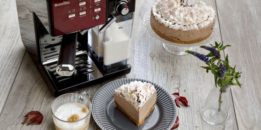 Rețetă cheesecake cu cappuccino fără coacere by Diva în Bucătărie