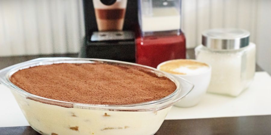Rețetă Tiramisu cu cafea preparată la espressorul Prima Latte by Dulciuri fel de fel