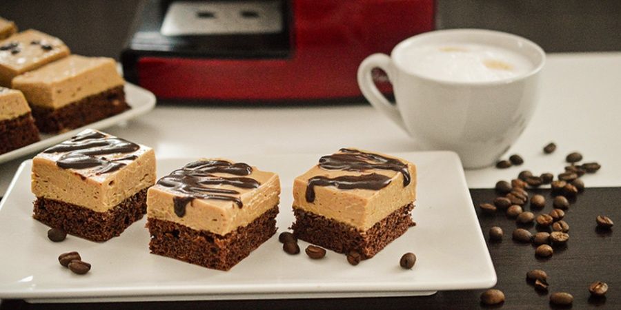 Rețetă prăjitură cu cafea preparată la espressorul Prima Latte Red by Dulciuri Fel de Fel